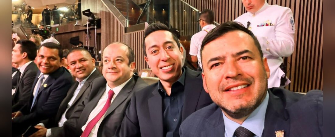 En la posesión presidencial